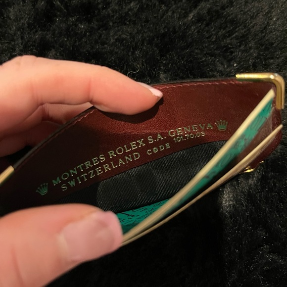SOLD ROLEX CARDHOLDER AUTHENTIC - Picture 3 of 3